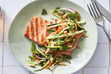 healthy salmon slaw