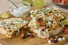 seafood quesadillas