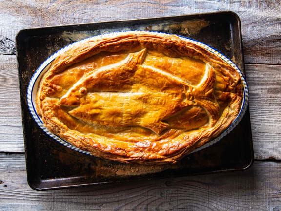 Wild Alaska Pollock pie