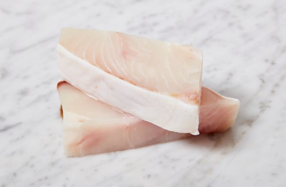 raw halibut steaks for grilling