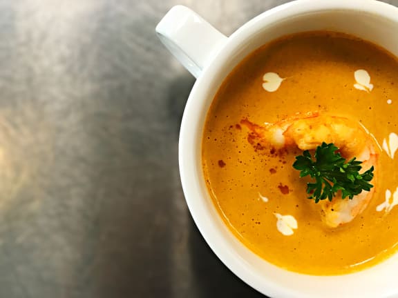 Seafood Bisque - Countryside Cravings