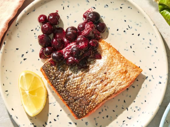 summer berries and salmon alaska