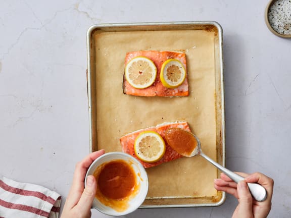 cooking salmon from frozen baked