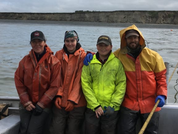 Melanie Brown family sockeye