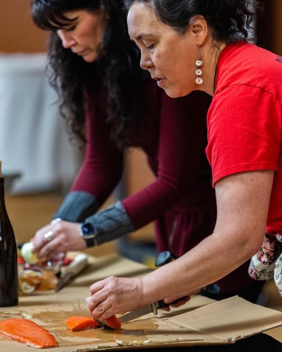 Melanie Brown salmon preservation