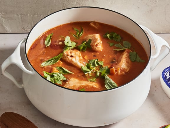 pacific cod coconut stew