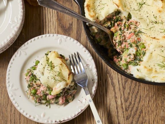 sockeye salmon shepherds pie