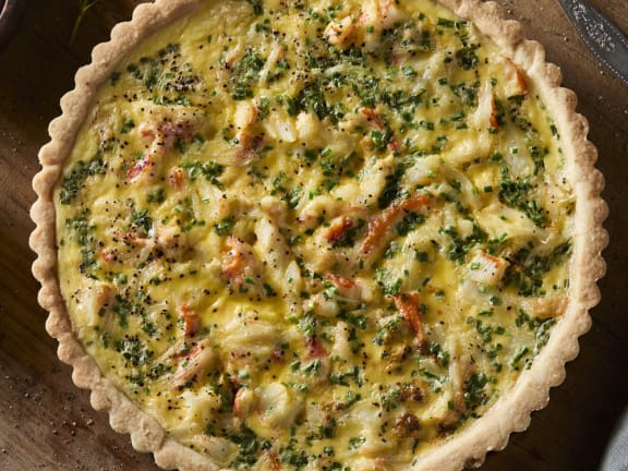 snow crab tart
