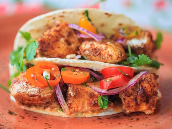 cumin scented fish tacos