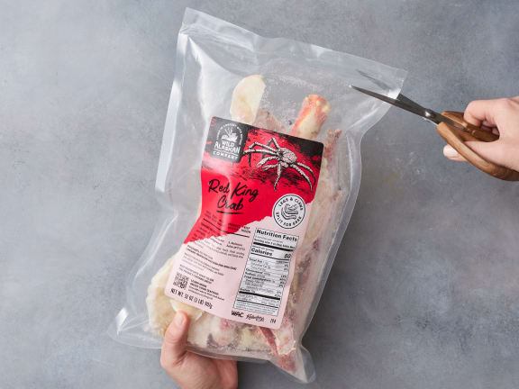 how to defrost crab legs