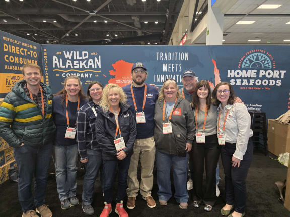 Wac team at salmon week and pacific marine expo 2025