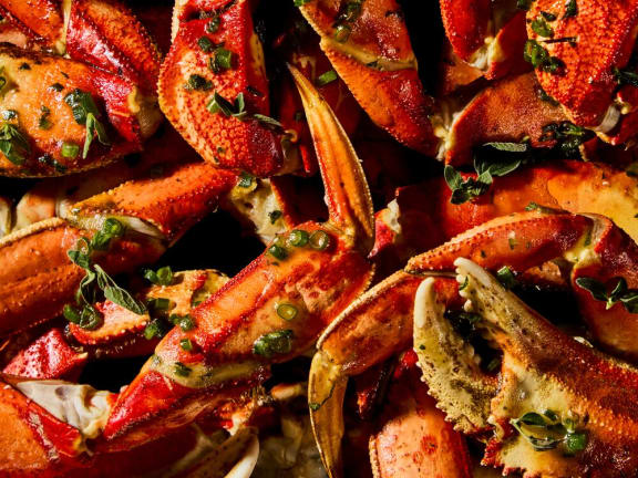 dungeness crab platter