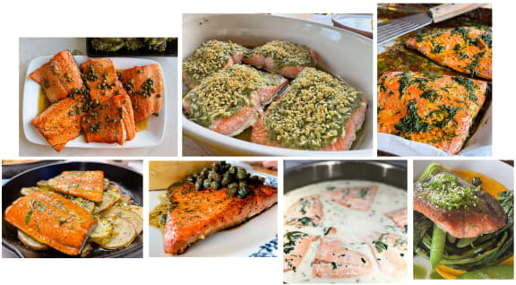 sauces for salmon from Monica Haim-Kallenberg