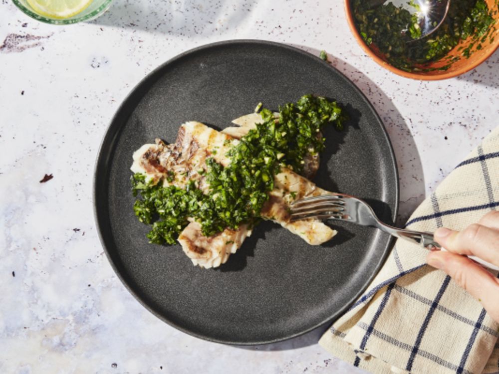 Grilled Pacific Rockfish with Herby Zhug Hot Sauce Wild Alaskan Company