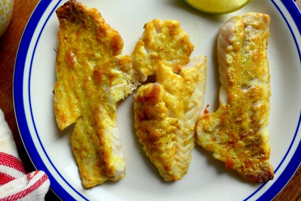 Air Fried Pacific Rockfish From Frozen With Curry Mayo Wild Alaskan air-fried-pacific-rockfish-from-frozen-with-curry-mayo-wild-alaskan
