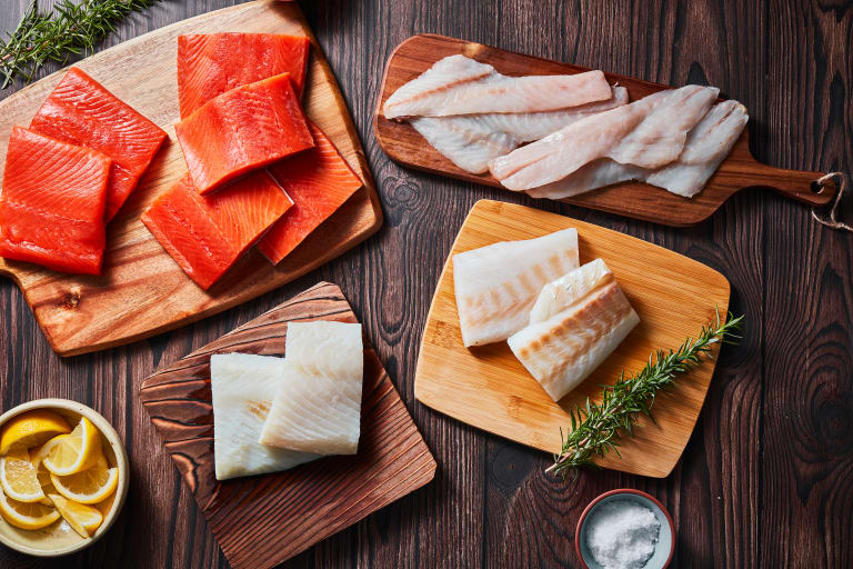 Wild Combo Gift Box - Alaskan Salmon, Cod, and Whitefish