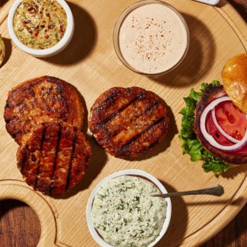 salmon burger sauces