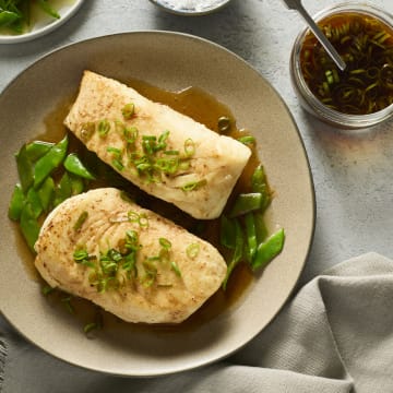 Pacific halibut brown butter