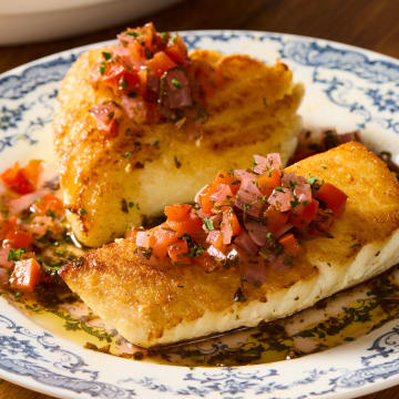 fish escabeche halibut steak