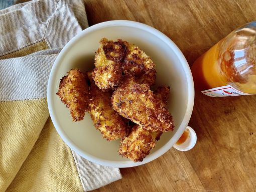 Extra Crispy Air Fryer Fish Sticks with White Fish