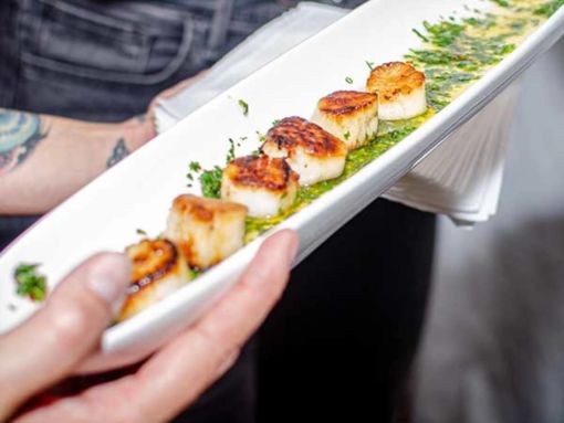 Weathervane Scallops + Chimichurri