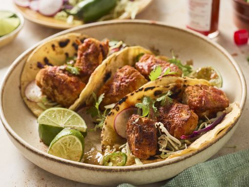 Easy Coconut Fish Tacos