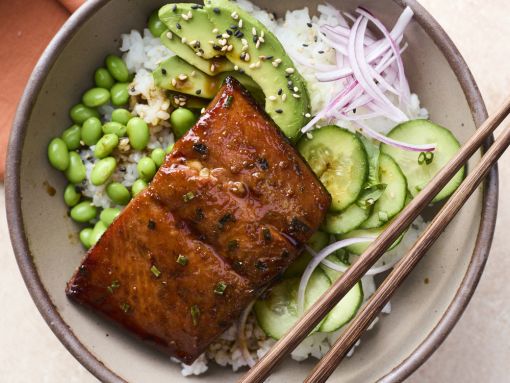 How to Air Fry Sockeye Salmon With Teriyaki Glaze