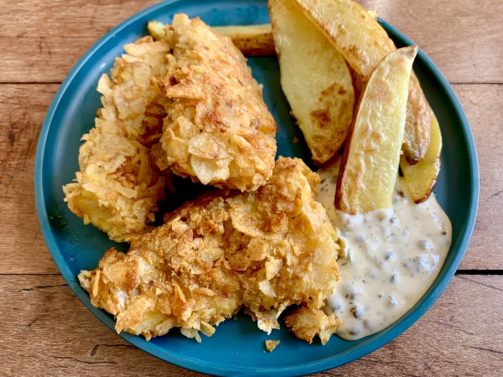 Air Fryer Fish and Chips Wild Alaskan Company