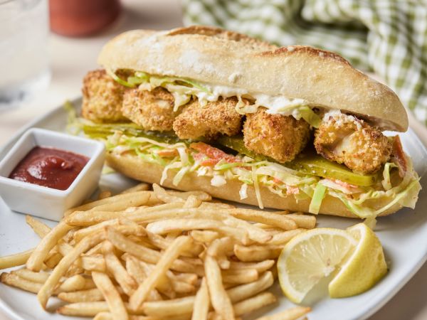 Crispy Pacific Cod Sandwich With Creamy Tartar Slaw | Wild Alaskan Company