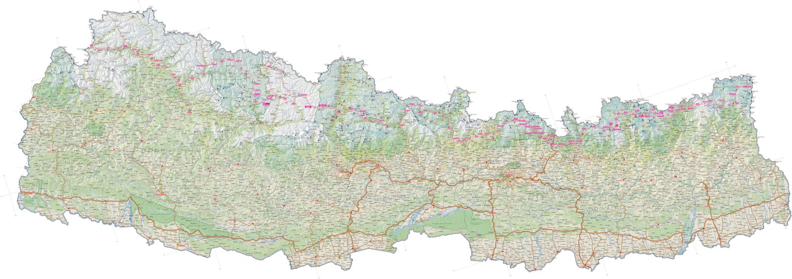 The Great Himalayan Trail Map What Is The Great Himalaya Trail? · Wilderness Prime