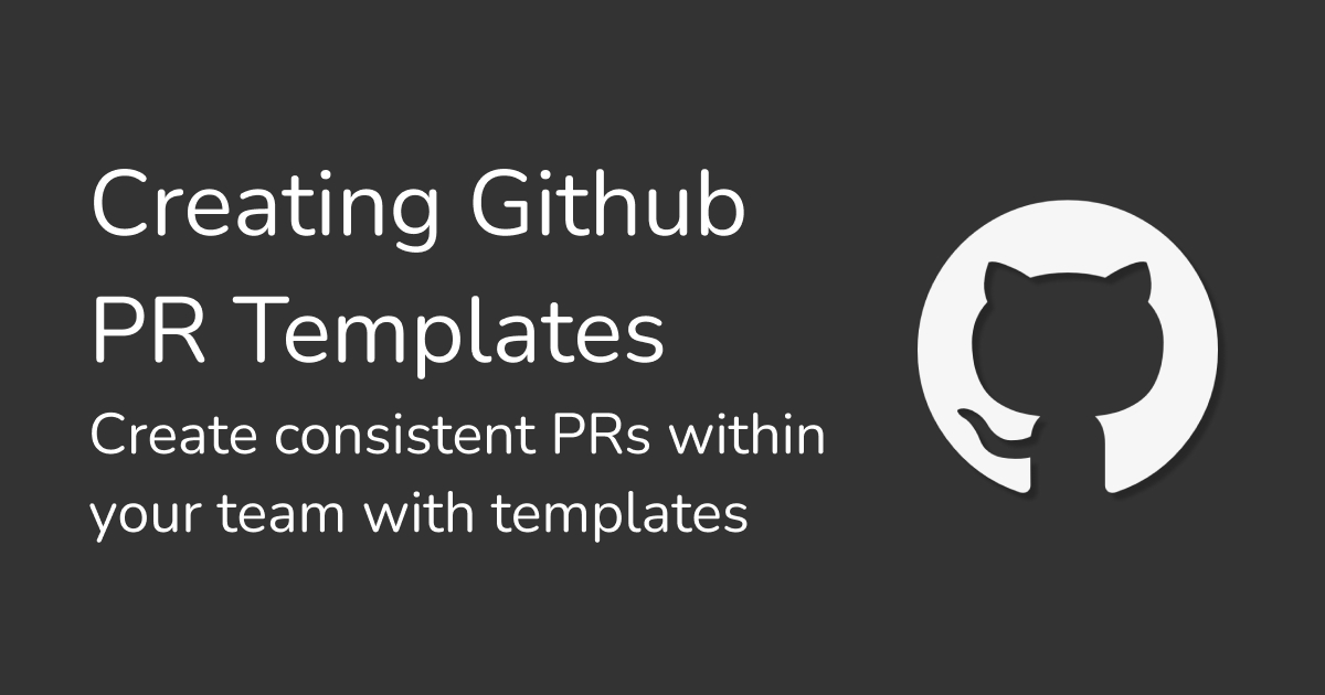  Github Multiple Pull Request Templates 