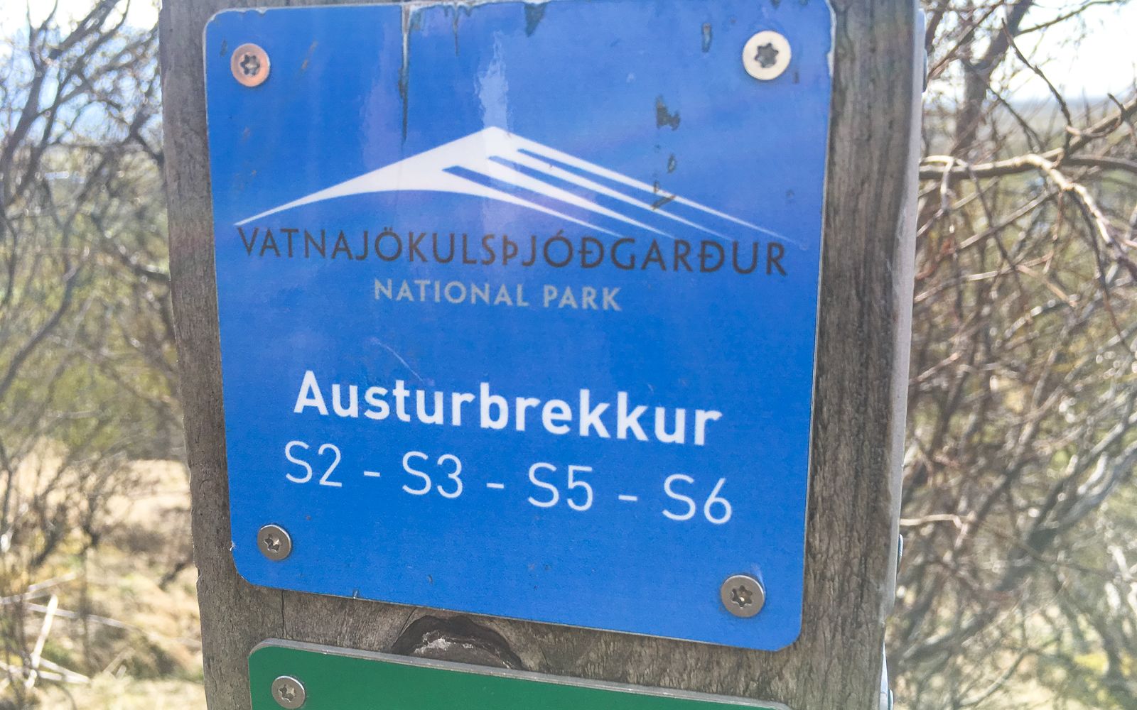 Hiking in Skaftafell