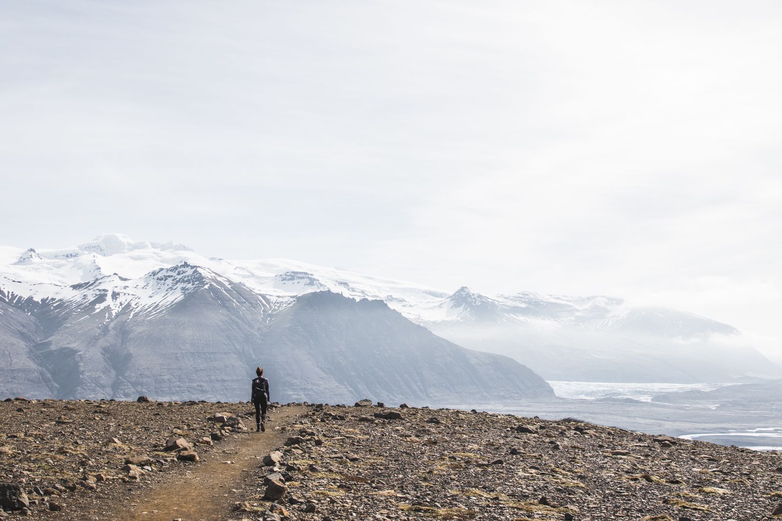 Hiking in Skaftafell