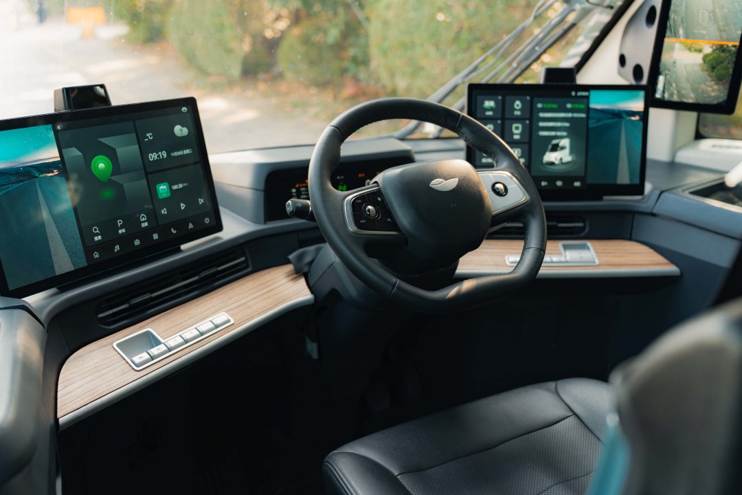 Windrose truck cockpit interior