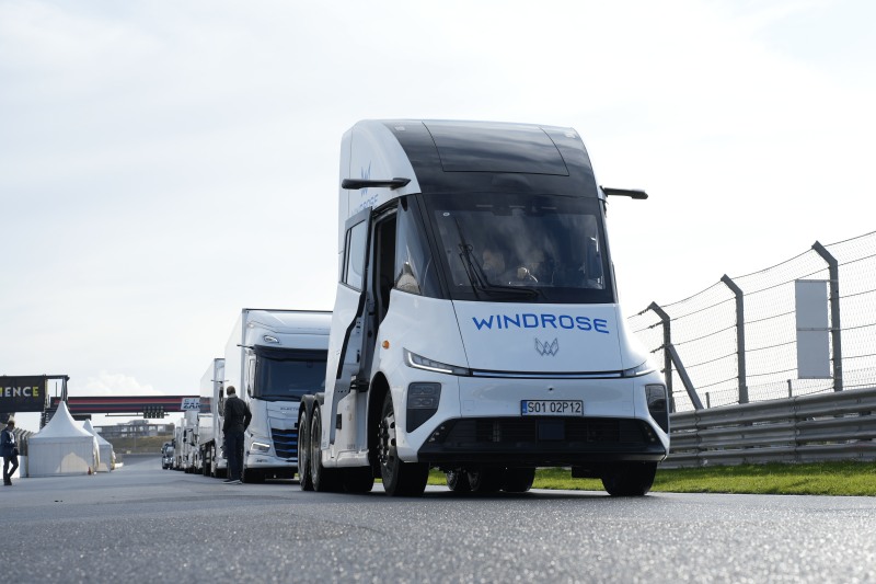 Windrose Technology EV truck turned heads at the E-Truck Experience TTM.nl magazine event