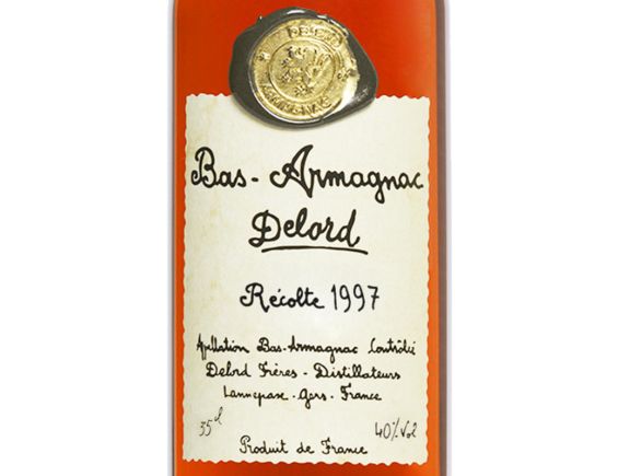 ARMAGNAC DELORD DELORD ARMAGNAC MILLÉSIME 1997 35CL 1997