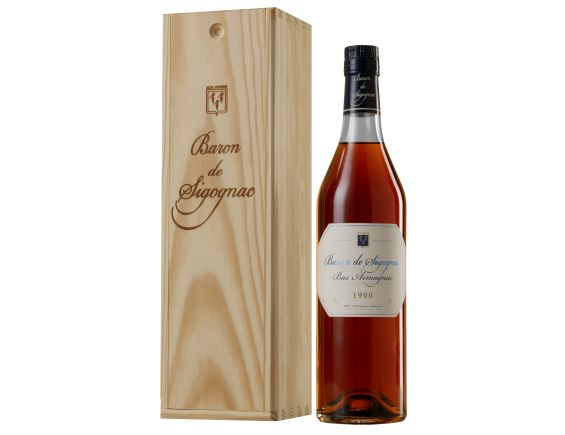 BARON DE SIGOGNAC ARMAGNAC MILLÉSIMÉ 1900 70 CL