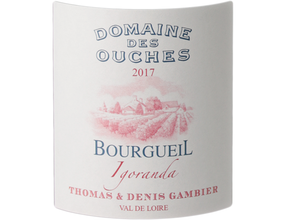 BOURGUEIL IGORANDA ROUGE 2017 - DOMAINE DES OUCHES