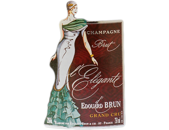 CHAMPAGNE EDOUARD BRUN L'ÉLEGANTE GRAND CRU BRUT BLANC