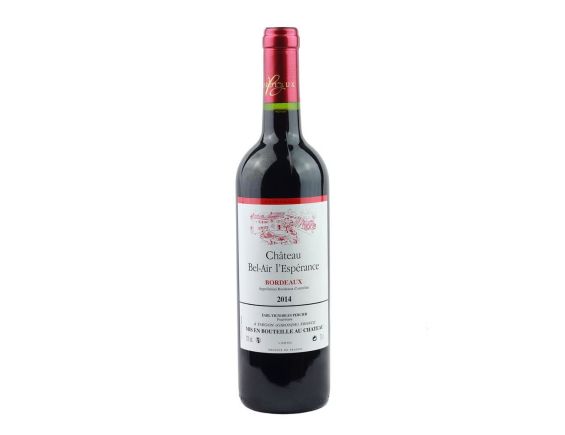 CHÂTEAU BEL-AIR L’ESPÉRANCE ROUGE 2014