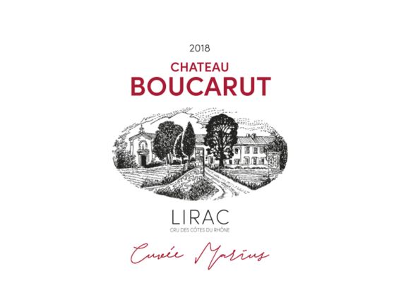 CHÂTEAU BOUCARUT CUVÉE MARIUS LIRAC ROUGE 2018