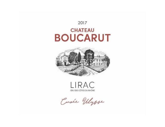 CHÂTEAU BOUCARUT CUVÉE ULYSSE LIRAC ROUGE 2017