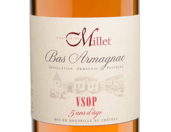 CHÂTEAU DE MILLET MILLET ARMAGNAC VSOP 70 CL