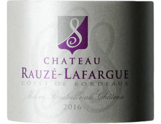 CHATEAU DU GARDE CHATEAU RAUZE-LAFARGUE COTES DE BORDEAUX ROUGE 2016