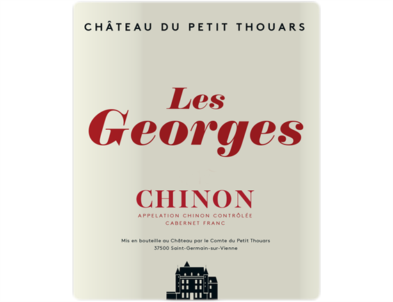 CHATEAU DU PETIT THOUARS LES GEORGES CHINON ROUGE 2018