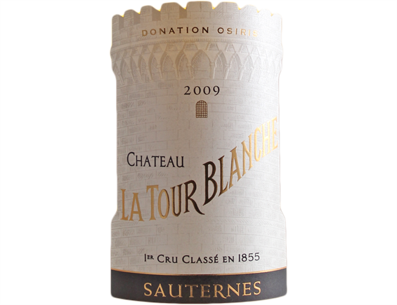 CHATEAU LA TOUR BLANCHE AOC SAUTERNES BLANC 2009