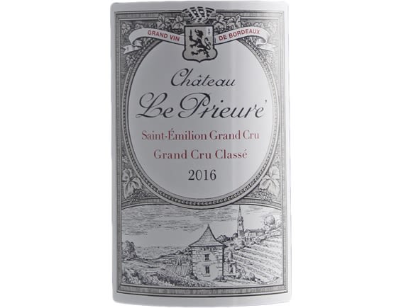 CHATEAU LE PRIEURE SAINT-EMILION GRAND CRU ROUGE 2016