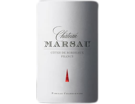 CHATEAU MARSAU COTES DE BORDEAUX FRANCS ROUGE 2016