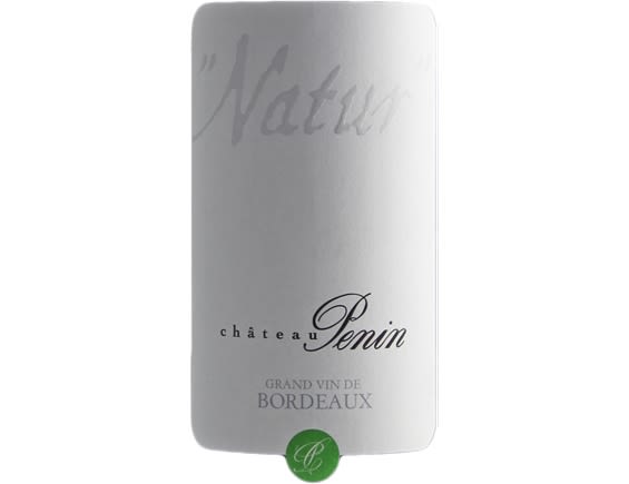 CHATEAU PENIN NATUR BORDEAUX ROUGE 2019