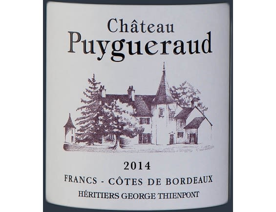 CHATEAU PUYGUERAUD COTES DE BORDEAUX ROUGE 2014